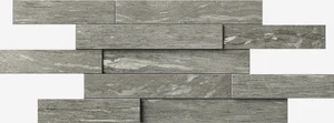 Мозаика Italon Skyfall Grigio Brick 3D Cerato 28x78 патинированная