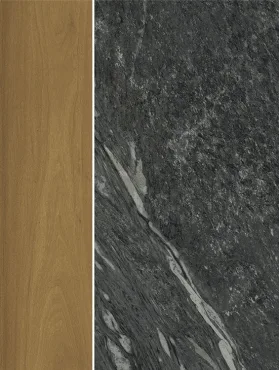 Декоративный элемент Italon Skyfall Nero Block Nat Lux 40x53 матовый