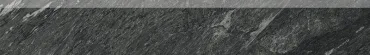 Бордюр Italon Skyfall Nero Smeraldo Battiscopa Cerato 7,2x60 патинированный
