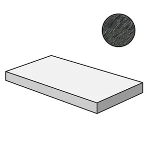Ступень Italon Skyfall Nero Smeraldo Scalino Angolare Dx Cerato 33x120 патинированная