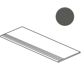 Ступень Italon Solid Dark Gradino 120 30x120 матовая