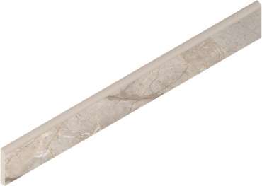 Бордюр Italon Stellaris Battiscopa Elegant Silver 610130007453 7,2x60 матовый