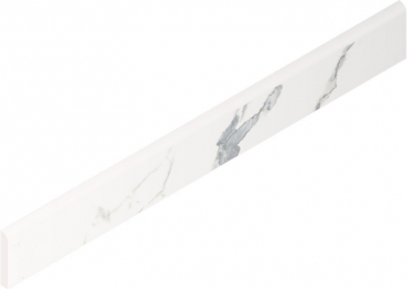 Бордюр Italon Stellaris Battiscopa Statuario White Lap 610130007456 7,2x60 лаппатированный