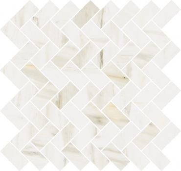 Мозаика Italon Stellaris Carrara Ivory Mosaico Cross 620110000213 29,7x31,5 матовая