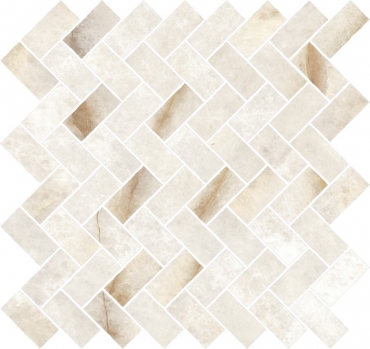 Мозаика Italon Stellaris Crystal Pure Mosaico Cross 620110000214 29,7x31,5 матовая