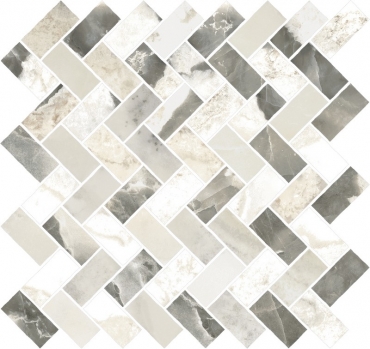 Мозаика Italon Stellaris Dover Light Mosaico Cross 620110000218 29,7x31,5 матовая