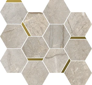 Мозаика Italon Stellaris Elegant Silver Mosaico Chic 620110000224 28,3x32,8 матовая