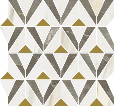 Мозаика Italon Stellaris Grey Mosaico Orpheus 600110000976 31,5x33,8 матовая