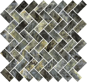 Мозаика Italon Stellaris Madagascar Dark Mosaico Cross 620110000219 29,7x31,5 матовая