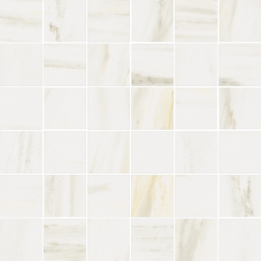 Мозаика Italon Stellaris Mosaico Carrara Ivory 610110001137 30x30 матовая