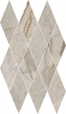 Мозаика Italon Stellaris Mosaico Diamond Elegant Silver 620110000206 28x48 матовая