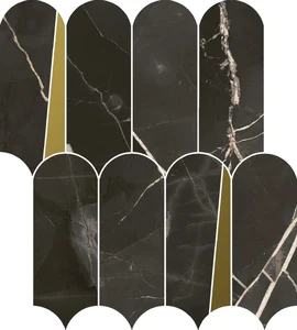 Мозаика Italon Stellaris Mosaico Elegant Absolut Black 620110000235 32,5x36 матовая