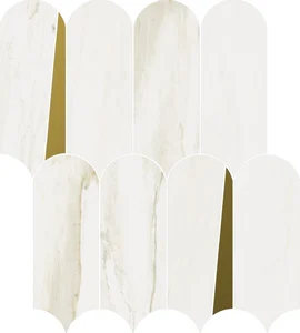 Мозаика Italon Stellaris Mosaico Elegant Carrara Ivory 620110000231 32,5x36 матовая