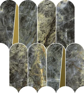 Мозаика Italon Stellaris Mosaico Elegant Madagascar Dark 620110000237 32,5x36 матовая