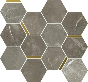 Мозаика Italon Stellaris Tuscania Grey Mosaico Chic 620110000225 28,3x32,8 матовая