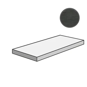 Ступень Italon Surface Steel Scalino Angolare SX 33x160 матовая