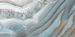 Керамогранит ITC Persian Teal Onyx High Glossy 60x120 полированный