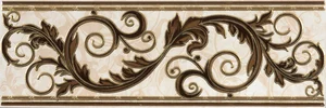 Бордюр Geotiles Jadore Cenefa Marfil 15x45 глянцевый
