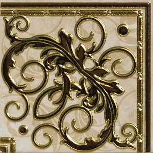 Вставка Geotiles Jadore Taco Marfil 15x15 глянцевая