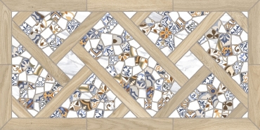 Керамогранит Jano Tiles Trencadis Blanco 60x120 матовый