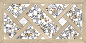 Керамогранит Jano Tiles Trencadis Blanco 60x120 матовый
