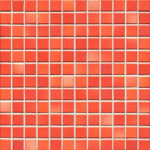 Мозаика Jasba Fresh Coral Red-Mix 41312H 31,6x31,6 матовая