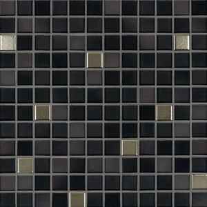 Мозаика Jasba Fresh Midnight Black-Mix 41505 31,6x31,6 глянцевая