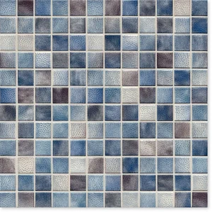 Мозаика Jasba Kauri Graublau-Mix Glzd 8723H-44 31,6x31,6 глянцевая