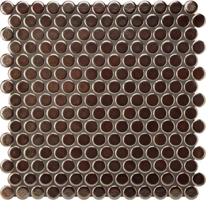 Мозаика Jasba Loop Bronze-Metallic 40034-44 31,2x31,6 глянцевая