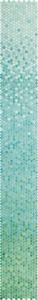 Мозаика Jasba Loop Ocean 40057H-44 31,6x252,8 глянцевая