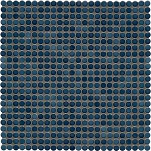 Мозаика Jasba Loop Stahlblau 40009H-44 31,6x31,6 глянцевая