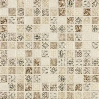 Pattern Beige-Braun 42401H