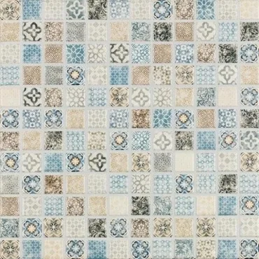 Мозаика Jasba Pattern Multicolor 42400H 31,6x31,6 матовая
