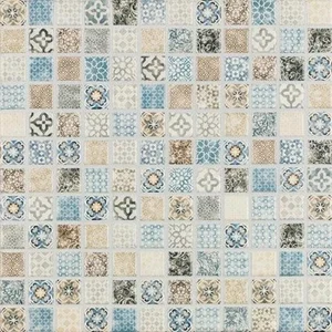Мозаика Jasba Pattern Multicolor 42400H 31,6x31,6 матовая