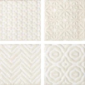 Декоративный элемент Marca Corona Jolie Blanc S/4 10x10 глянцевый