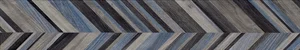 Керамогранит Gardenia Orchidea Just Color Chevron Mix Ciold 20x120 матовый