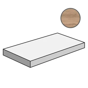 Ступень Gardenia Orchidea Just Life Grad. Ang. DX Beige Biondo 50165 32x100 матовая