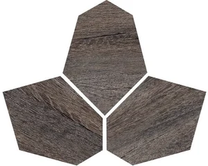 Декоративный элемент Colli Kent Esagona Irregolare Wenge 4652 28x35 матовый
