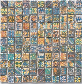 Ceramiche Giubileo Mosaico Filigrane Gres KER-2050