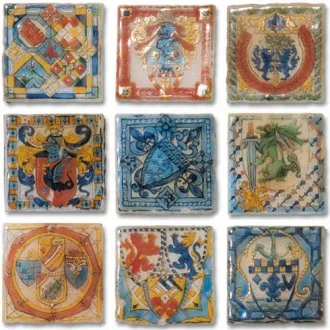 Frammenti&Riflessi Araldica Vetro (coll.da 9/pz) KER-0501