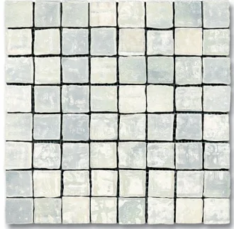 Frammenti&Riflessi Chiaccio Cangiante su Rete (3,75X3,75) Стекло KER-9033