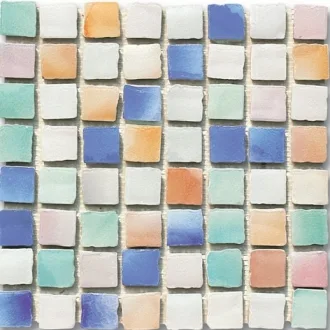 Frammenti&Riflessi Iride su Rete (3,75X3,75) KER-9017