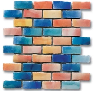 Frammenti&Riflessi Multicolor Mattoncini Muretto KER-9077