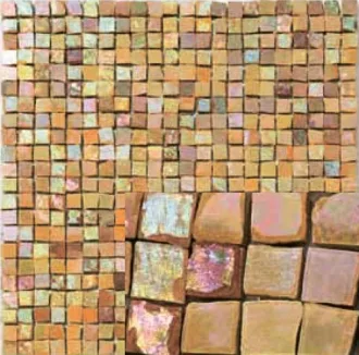 Mosaico Vero Perla Dorata (1X1) KER-MV206