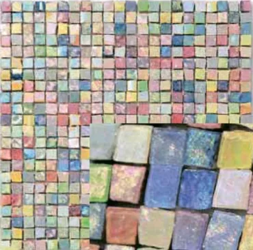 Мозаика Ker-av Mosaico Vero Perla Iris (1X1) KER-MV203 30x30 глянцевая