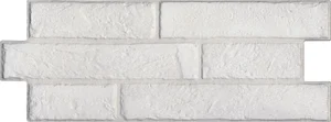 Керамогранит Keradom Argille Bianco 16x40 рельефный