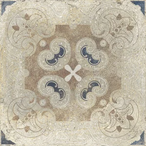 Керамогранит Keradom Cascine Decoro Antico 10 25x25 матовый