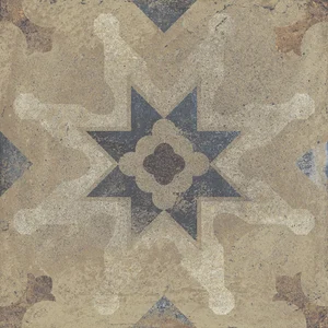 Керамогранит Keradom Cascine Decoro Antico 13 25x25 матовый