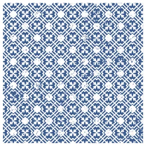 Керамогранит Keradom Colors Decoro Blu 25x25 матовый