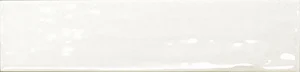 Керамогранит Keradom Colors White Gloss 6x25 глянцевый